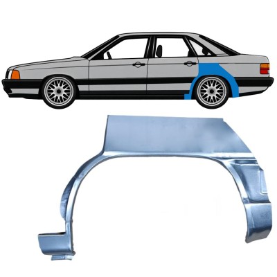 Lem zadného blatníka pre Audi 100 C3 1982-1990 / Ľavý 7608