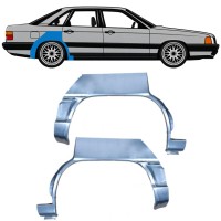 Lem zadného blatníka pre Audi 100 C3 1982-1990 / Ľavá+Pravá / Sada 9993