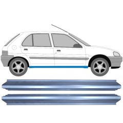 Opravný plech prahu pre Peugeot 106 1991-2003 / Sada 11334