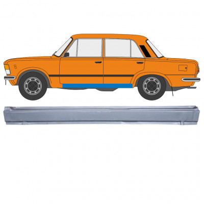 Opravný plech prahu pre Fiat 125p 1968-1991 / Ľavý 12541