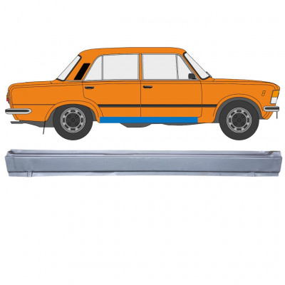 Opravný plech prahu pre Fiat 125p 1968-1991 / Pravá 12540