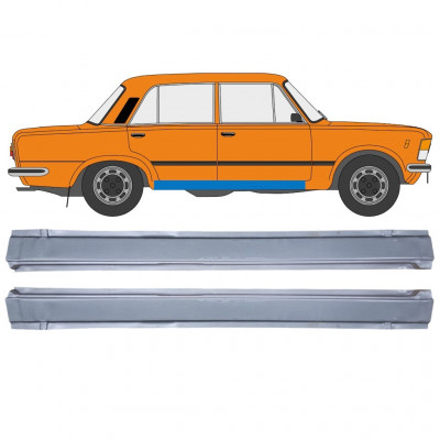 Opravný plech prahu pre Fiat 125p 1968-1991 / Sada 12542