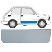 Opravný plech dverí pre Fiat 126p 1972-2000 / Pravá 17260