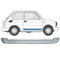 Opravný plech predných dverí vnútorný pre Fiat 126p 1972-2000 / Pravá 17263