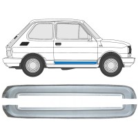 Opravný plech predných dverí vnútorný pre Fiat 126p 1972-2000 / Ľavá+Pravá / Sada 17265