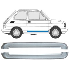 Opravný plech predných dverí vnútorný pre Fiat 126p 1972-2000 / Ľavá+Pravá / Sada 17265
