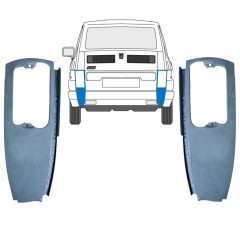 Opravný plech zadného rohu pre Fiat 126p 1972-2000 / Ľavá+Pravá / Sada 10577