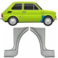 Opravný plech predného blatníka pre Fiat 126p 1972-1994 ST/FL / Ľavá+Pravá / Sada 11219