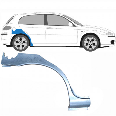 Lem zadného blatníka pre Alfa Romeo 147 2000-2010 / Pravá 6045