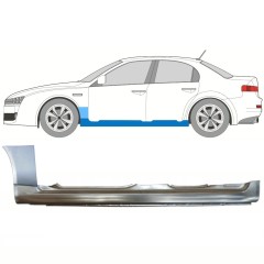 Kompletný prah + opravný plech predného blatníka pre Alfa Romeo 159 2005-2012 / Ľavý / Sada 11300