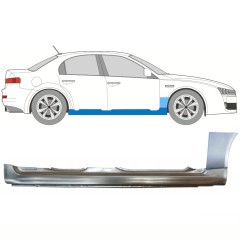 Kompletný prah + opravný plech predného blatníka pre Alfa Romeo 159 2005-2012 / Pravá / Sada 11299