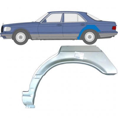 Lem zadného blatníka pre Mercedes S-class 1979-1991 / Ľavý 6738