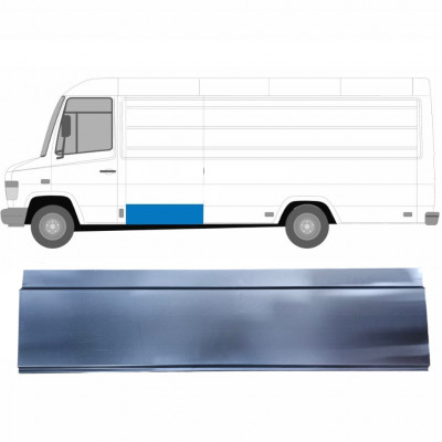 Opravný plech bočnej steny pre Mercedes Vario 1996- / Vľavo = Vpravo (symetrické) /  5626