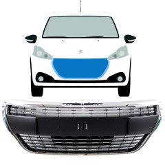 Mriežka pre Peugeot 208 2015-2019 ALLURE / Sada 7507