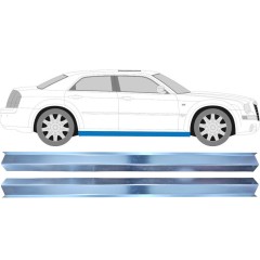 Opravný plech prahu pre Chrysler 300C 2004-2011 / Vľavo = Vpravo (symetrické) / Sada 9515
