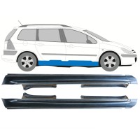 Kompletný prah pre Peugeot 307 2001-2008 / Ľavá+Pravá / COMBI / Sada 16969