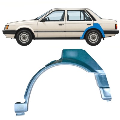 Lem zadného blatníka pre Mazda 323 BF 1985-1989 / Ľavý 12957