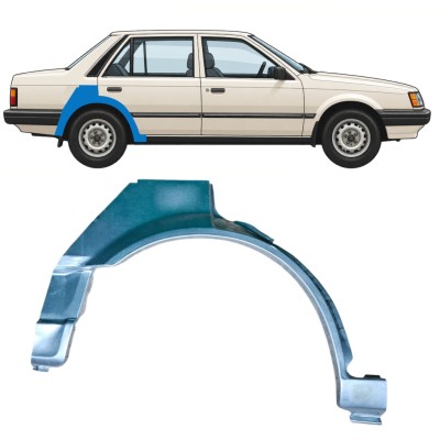 Lem zadného blatníka pre Mazda 323 BF 1985-1989 / Pravá 12956