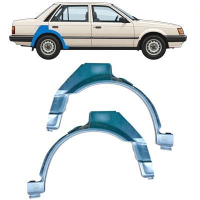 Lem zadného blatníka pre Mazda 323 BF 1985-1989 / Ľavý / Pravá / Ľavá+Pravá / Sada 12958