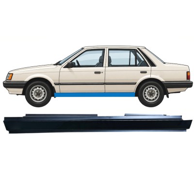 Kompletný prah pre Mazda 323 BF 1985-1989 / Ľavý 12960