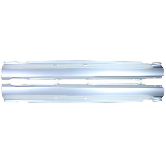 Kompletný prah pre Peugeot 407 2004-2011 / Ľavá+Pravá / Sada 16273