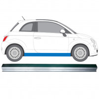 Opravný plech spodnej časti prahu pre Fiat 500 2007-2018 / Vľavo = Vpravo (symetrické) 12946