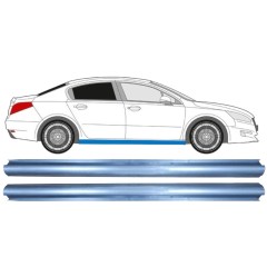 Opravný plech prahu pre Peugeot 508 2010-2018 / Ľavá+Pravá / Sada 11448