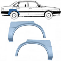 Lem zadného blatníka pre Audi 80 B2 1978-1986 / Ľavá+Pravá / Sada 10505