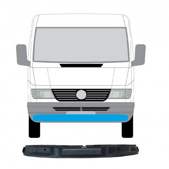 Výstuha predného nárazníka / Nosník pre Mercedes Sprinter 2000-2006 5733