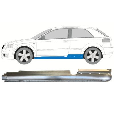 Kompletný prah pre Audi A3 8P 2003-2012 / Ľavý 14562