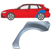 Lem zadného blatníka pre Audi A3 8V 2012-2020 / Ľavý / HATCHBACK 17281