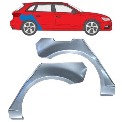 Lem zadného blatníka pre Audi A3 8V 2012-2020 / Ľavá+Pravá / HATCHBACK / Sada 17282