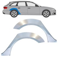 Lem zadného blatníka pre Audi A4 B8 2007-2016 / Ľavá+Pravá / Sada 16324