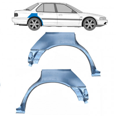 Lem zadného blatníka pre Honda Accord 1989-1993 / Ľavá+Pravá / Sada 9584