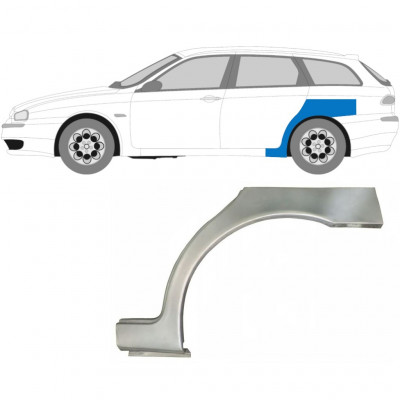 Lem zadného blatníka pre Alfa Romeo 156 1997-2005 / Ľavý 5403