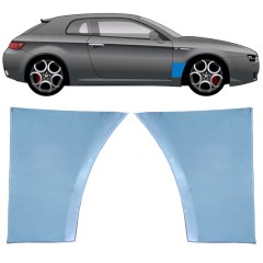 Opravný plech predného blatníka pre Alfa Romeo Brera 2005-2010 / Ľavá+Pravá / Sada 11399
