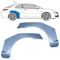 Lem zadného blatníka pre Alfa Romeo GT 2003-2010 / Sada 10359