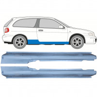 Opravný plech prahu pre Nissan Almera 1995-2000 / Ľavá+Pravá / Sada 10608
