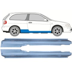 Kompletný prah pre Nissan Almera N15 1995-1999 / Ľavá+Pravá / Sada 10608