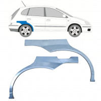 Lem zadného blatníka pre Nissan Almera Tino 2000-2006 / Ľavá+Pravá / Sada 10585