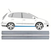 Opravný plech prahu pre Nissan Almera Tino 2000-2006 / Vľavo = Vpravo (symetrické) / Sada 10649