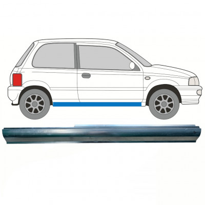 Opravný plech prahu pre Suzuki Alto 1994-2002 / Pravá 8621