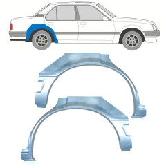 Lem zadného blatníka pre Opel Ascona C 1981-1998 / Ľavá+Pravá / Sada 9705