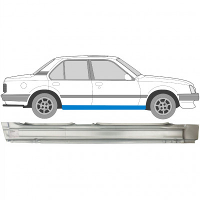 Opravný plech prahu pre Opel Ascona / V Cavalier 1981-1988 / Pravá 6917