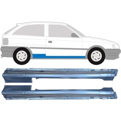 Kompletný prah pre Opel Astra F 1991-2002 / Ľavá+Pravá / Sada 9448