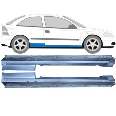Kompletný prah pre Opel Astra G 1998-2009 / Ľavá+Pravá / Sada 10561