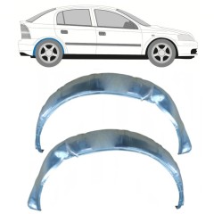 Vnútorná oprava zadného blatníka pre Opel Astra G 1998-2009 / Ľavá+Pravá / Sada 10633