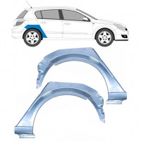 Lem zadného blatníka pre Opel Astra 2003-2014 / Ľavá+Pravá / Sada 9288