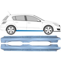 Kompletný prah pre Opel Astra H 2003-2014 / Ľavá+Pravá / Sada 9289