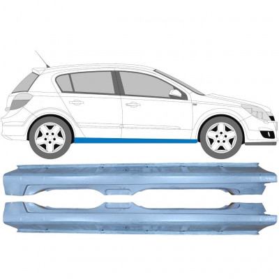 Opravný plech prahu pre Opel Astra 2003-2014 / Ľavá+Pravá / Sada 9289